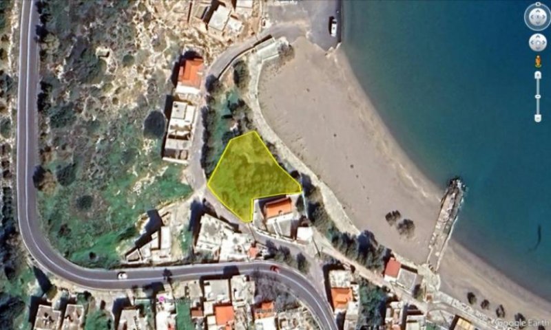 Pachia Ammos Kreta, Pachia Ammos: Baugrundstück am Strand zu verkaufen Grundstück kaufen